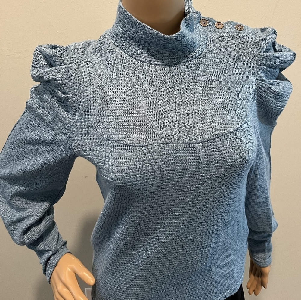 Walter Baker Peppa Top in Blue Size Small NWT - Picture 4 of 13